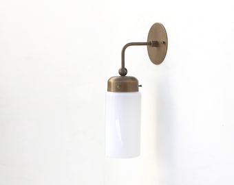 Brass Wall Sconce light, Modern brass light, Wall sconce light, Minimal Sconce Light, UL Listed No.0817