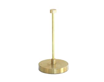 Soporte para toallas de papel de latón macizo, Soporte moderno para toallas de papel de latón, N.° 0395