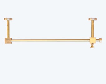 Under Cabinet Paper Towel  Holder or on the wall, Modern Brass Paper Towel  Holder, No.1306