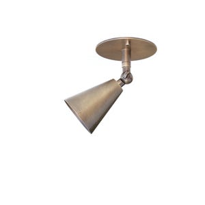 Spot Light, Brass Ceiling Light, Ceiling Light, Aged Brass Spot Light