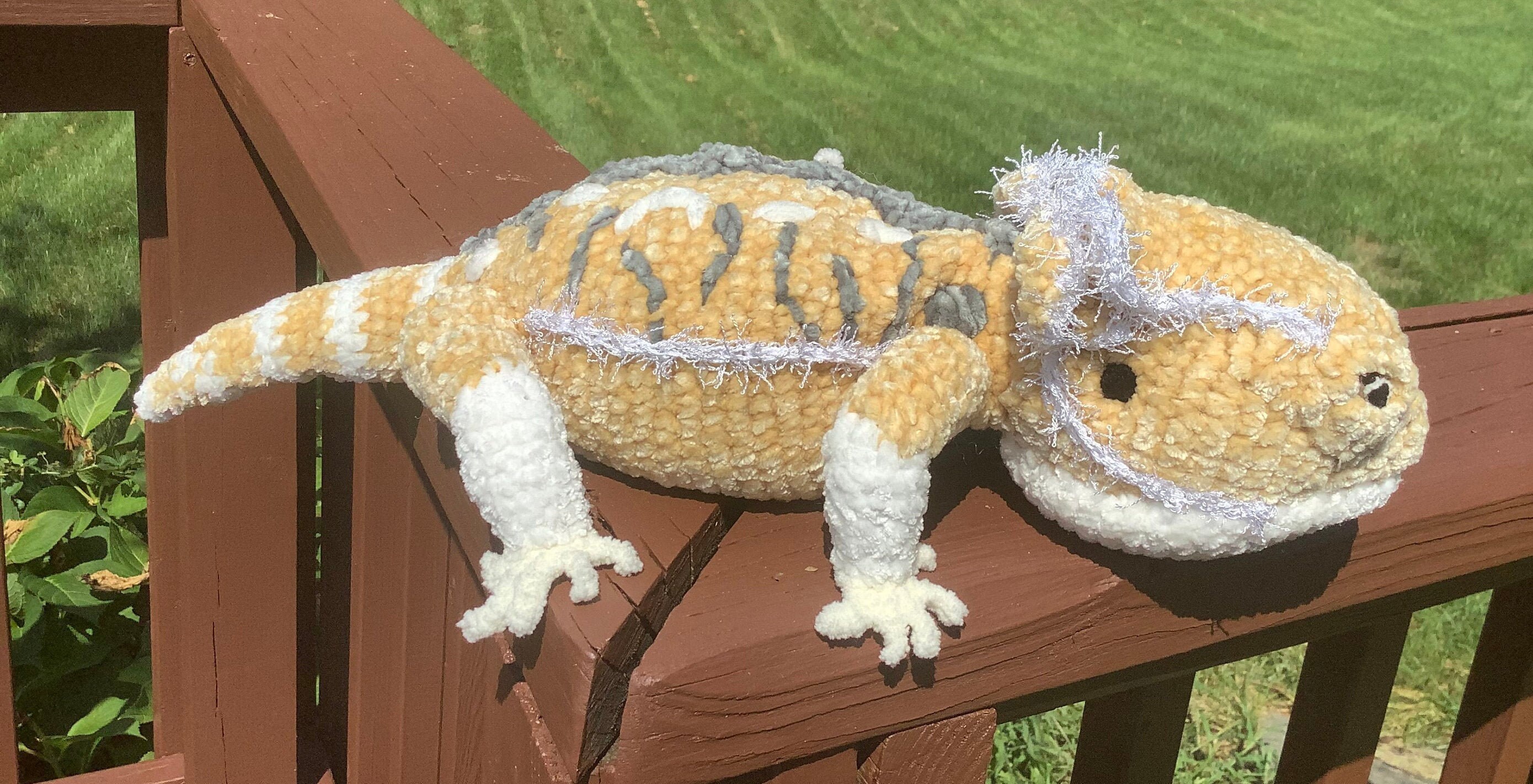 Custom Crocheted Bearded Dragon Etsy.de