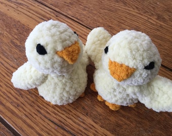 Crocheted Chicks, plush baby chicks, Easter Basket toy