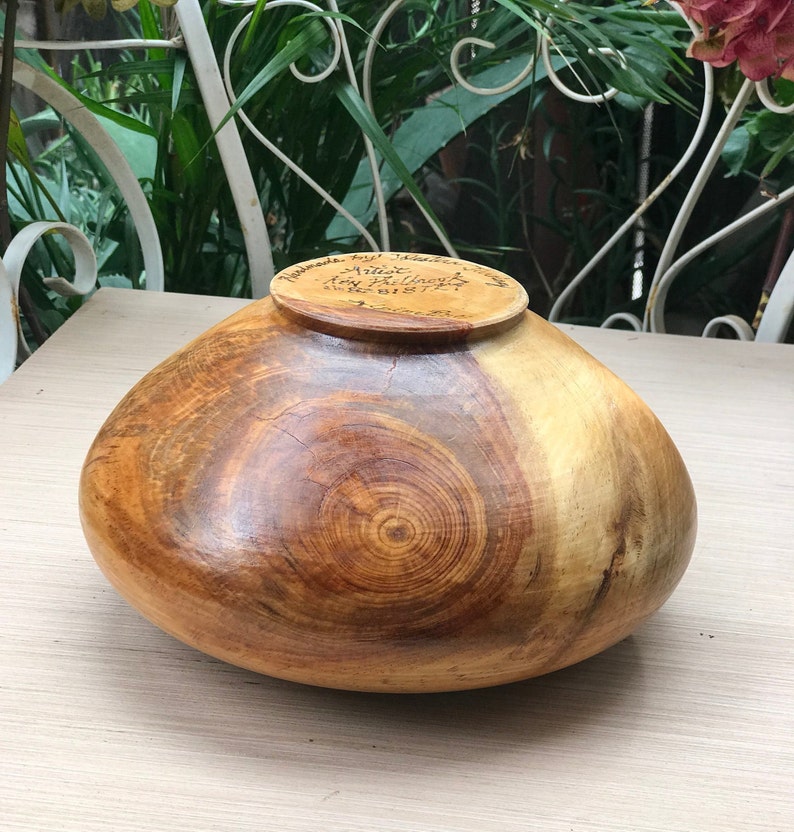 Hollow Pinewood Bowl - Etsy