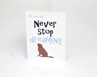 Labrador Greetings Card