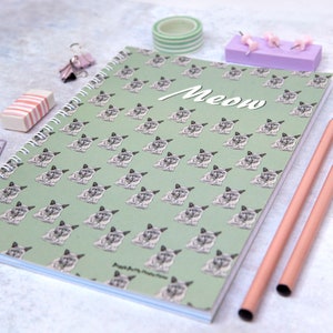 Katzen Notizblock - Katzen Notizbuch - Katzen Notizbuch - Katzen Karte - Katzen Karte