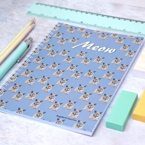 Katzen Notizblock - Katzen Notizbuch - Katzen Notizbuch - Katzen Karte - Katzen Karte