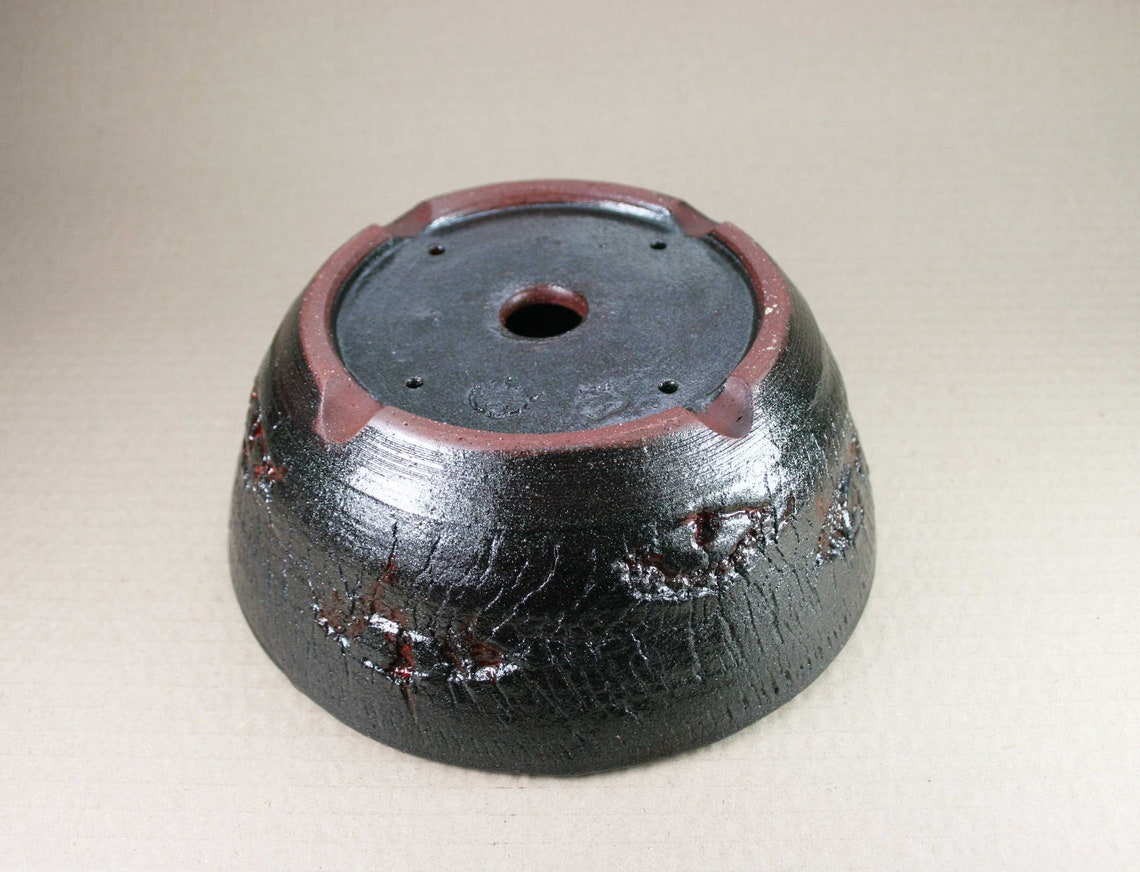 Volcanic Lava ash Bonsai pot Etsy