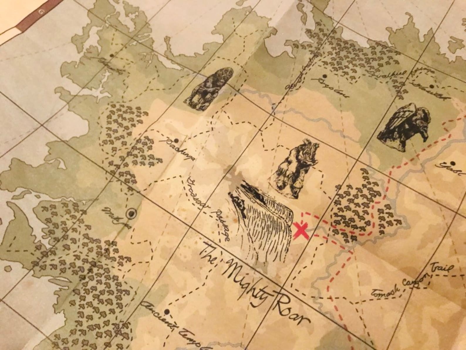 Jumanji Map: Welcome to the Jungle MAP Replica JUMANJI - Etsy