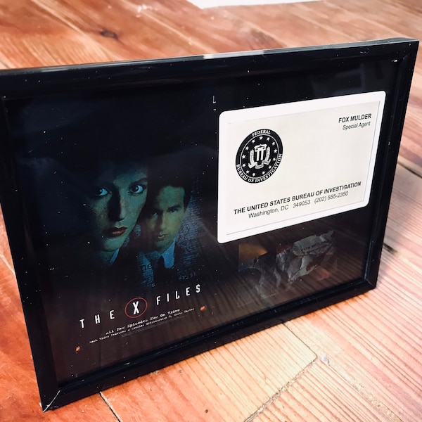 X Files - Fox Mulder - Collection Business Card