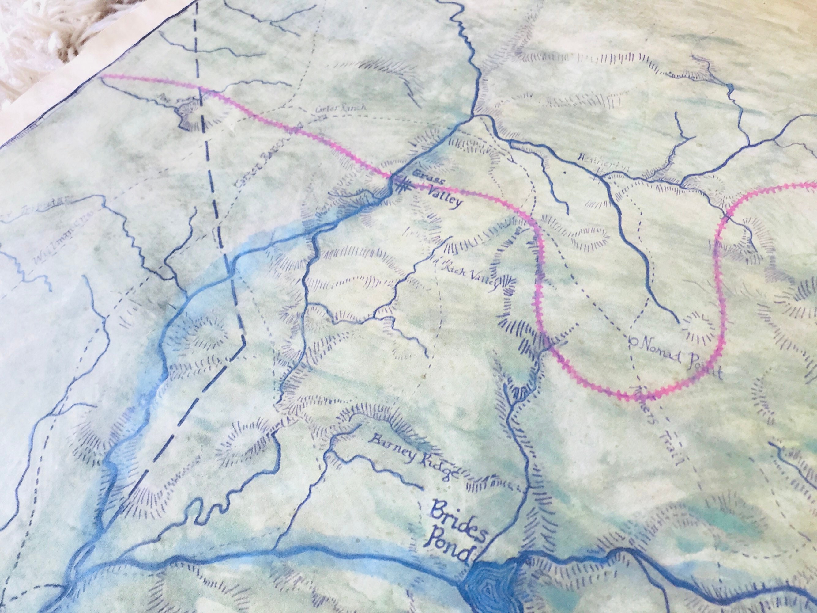 The Hill Valley Map 1885 Back to the Future III Etsy