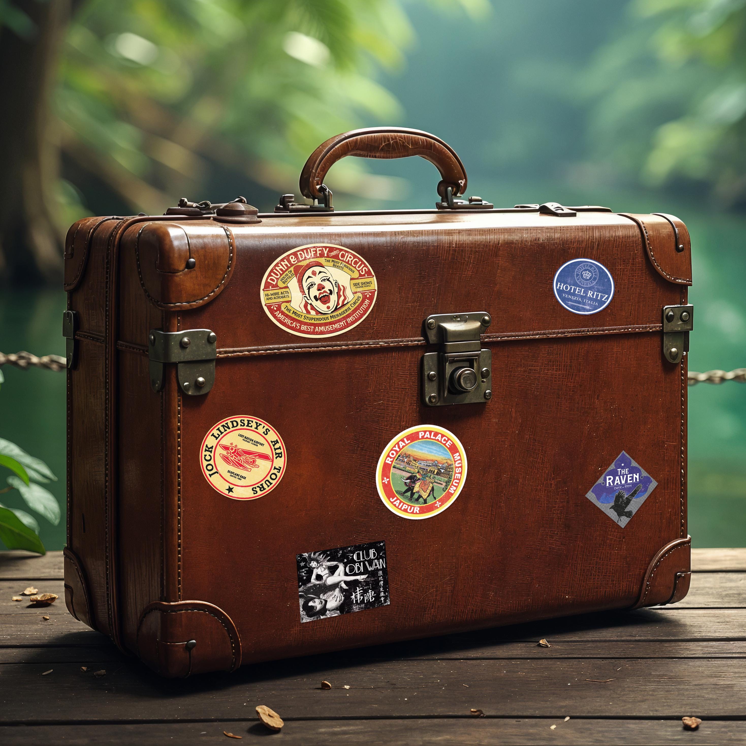 1920～1930年代のヴィンテージトランク 鍵付き