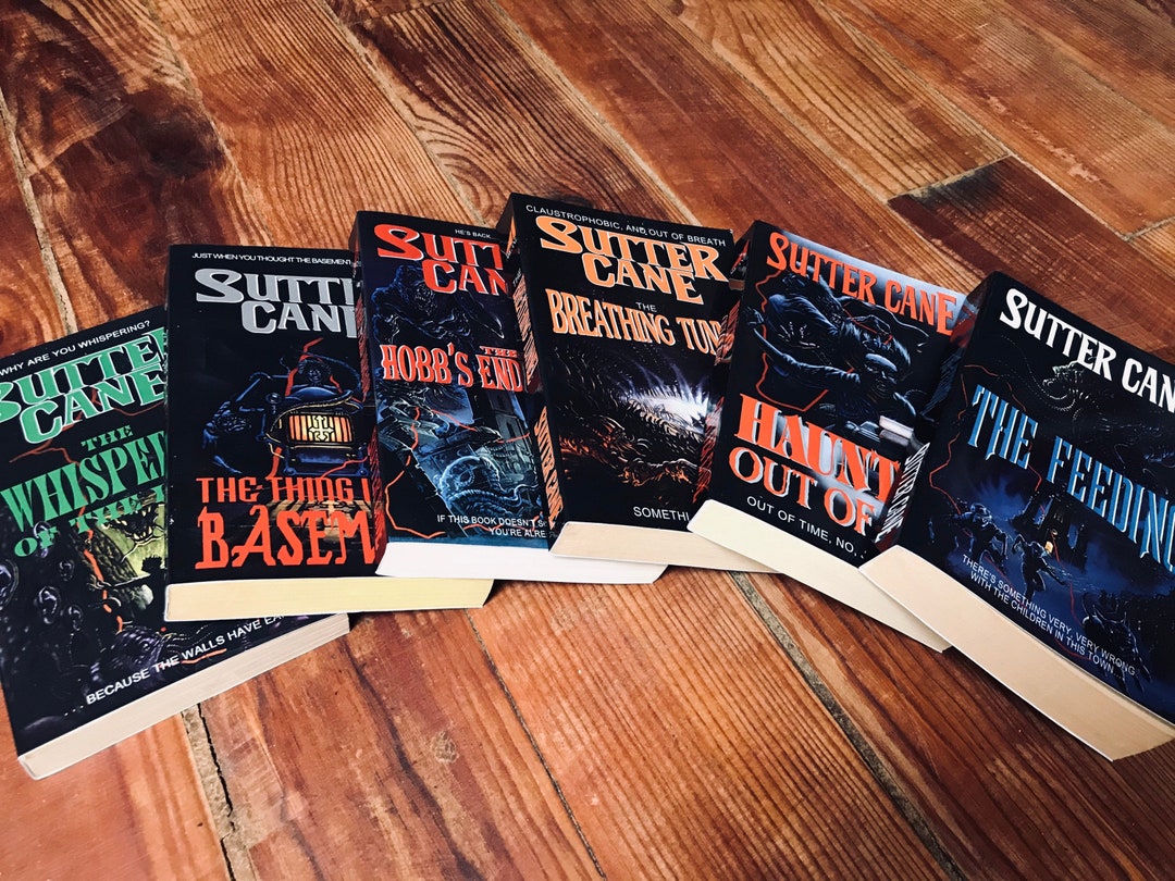 Sutter Cane books In The Mouth of Madness Etsy France