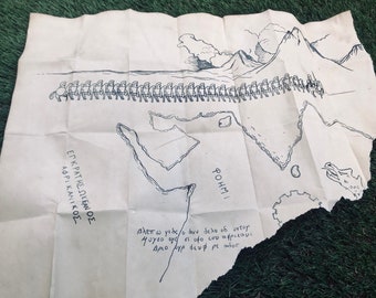 the peacock's eye treasure map - Young Indiana Jones (Young Indiana Jones)