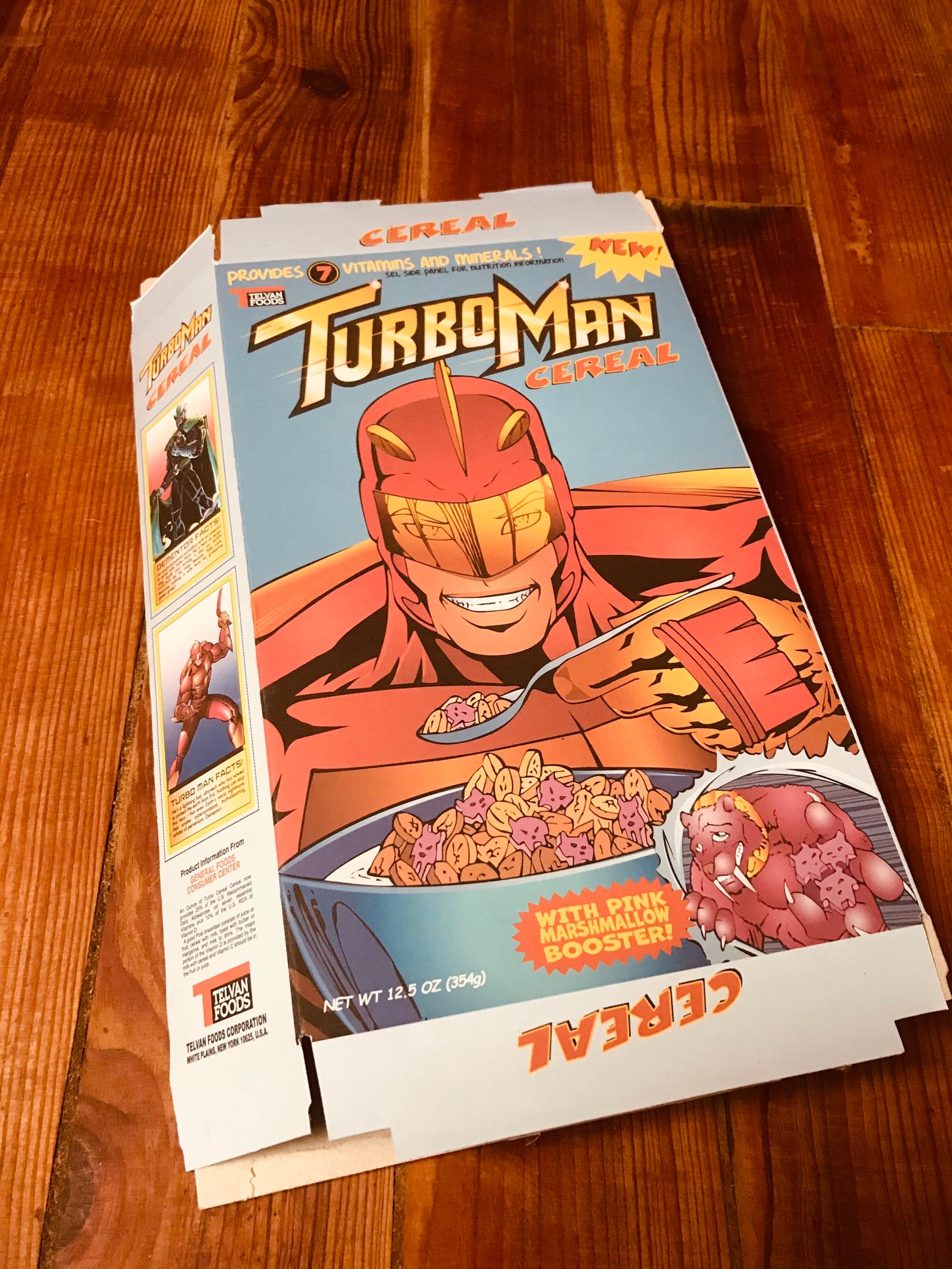 TurboMan Cereals The Toy Race Jingle All the Way REPLICA Etsy