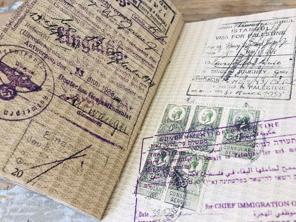 Indiana Jones Passport REPLICA Etsy Australia