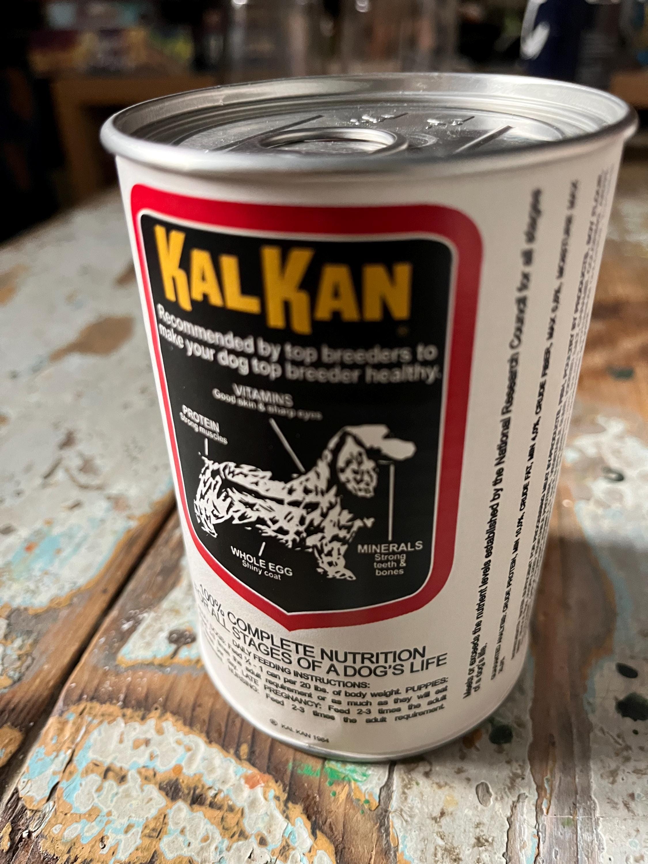 Kal Kan food Dog Chunky Beef Dinner Back to the Future I 1985 REPLICA Etsy Australia