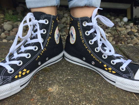 embroidered converse