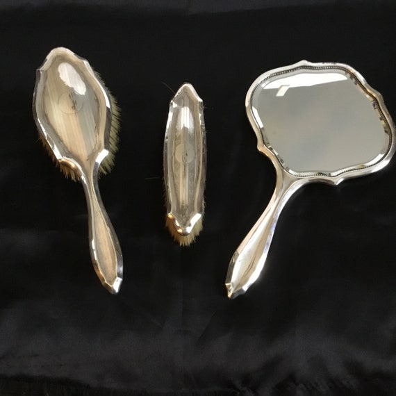 Beautiful Vintage Art Deco Style Sterling Ladies Vanity Set  display picture 2