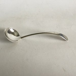 Vintage Sterling Mayonnaise / Cream Ladle Marked Sterling.