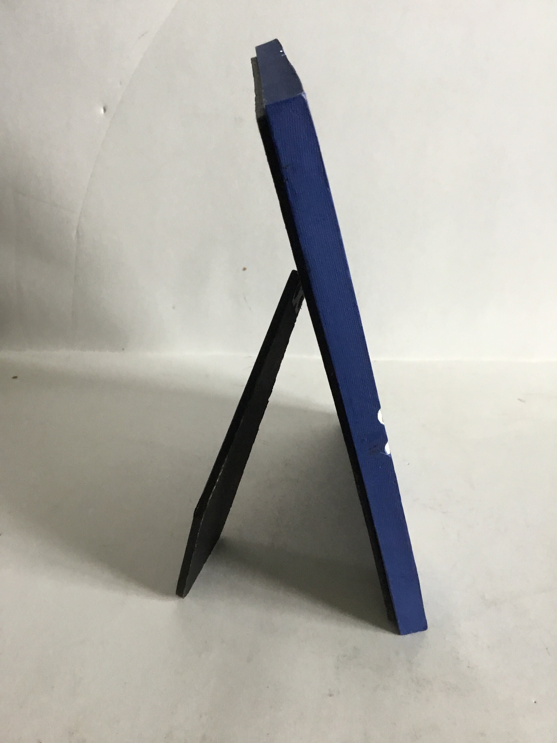 Vintage 1990’s Royal Blue Composite Photo Frame With White and Yellow ...
