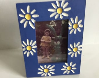 Vintage Y2K Silver Wire Picture Frame Metal & Jewelry