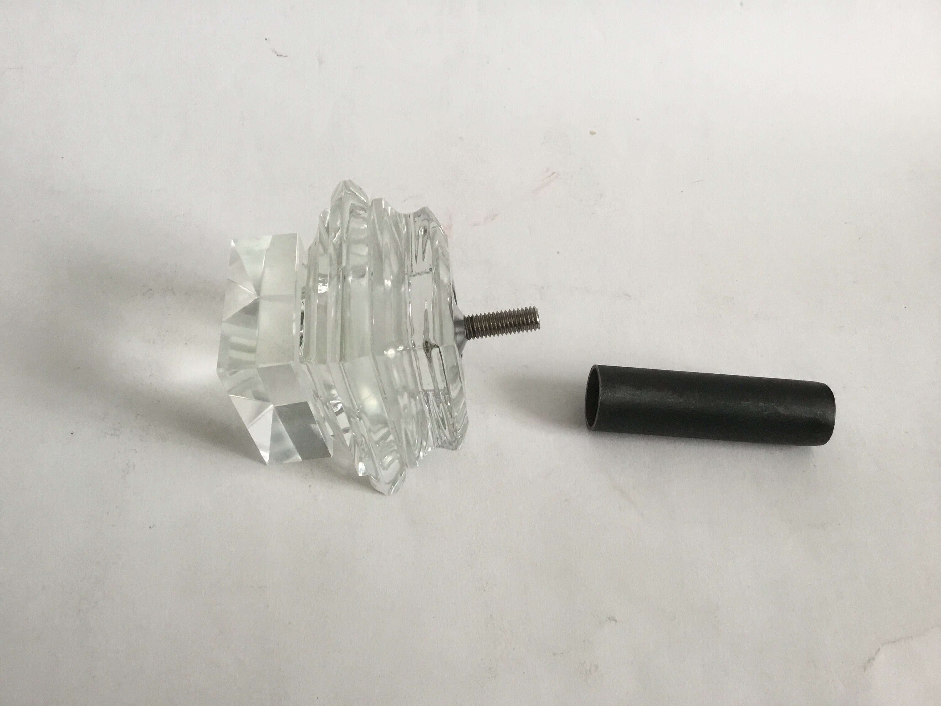 Pair of High Quality Exquisite Clear Crystal Drapery Finials Etsy