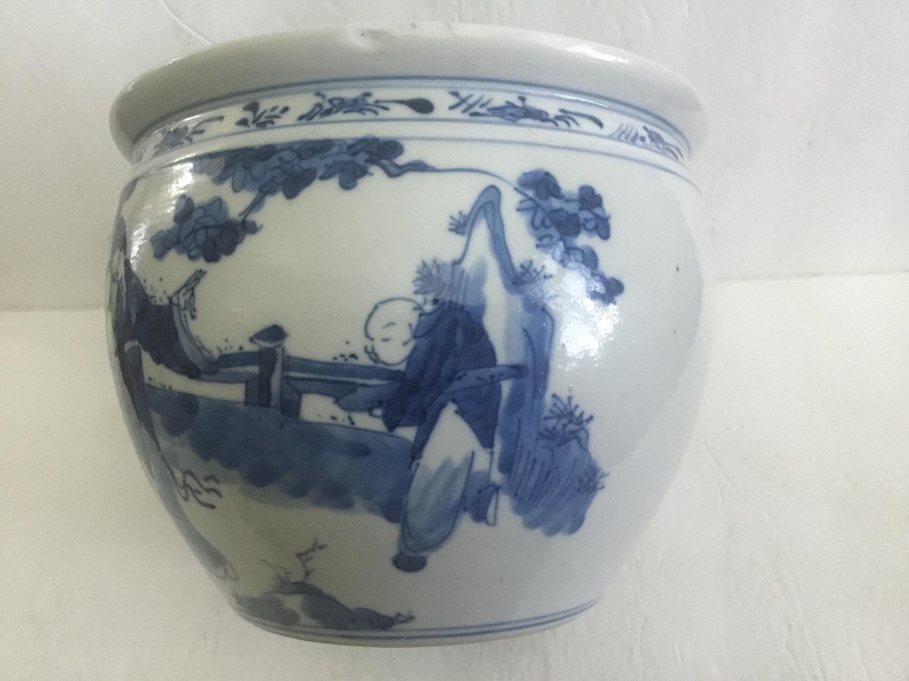 Chinese antique blue and white porcelain - Etsy 日本