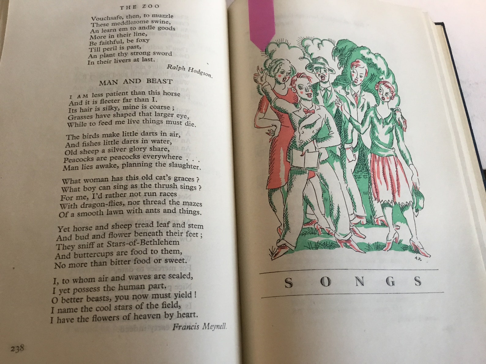 Livre Ancien The Week-End (Meynell) – Nonesuch Press, 1925, Reliure Cuir, édition Originale