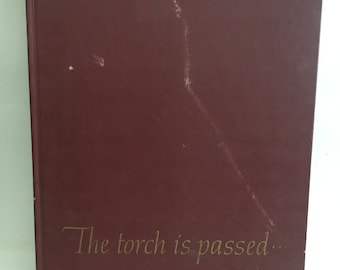 Libro vintage del 1963 "La torcia è passata" Morte di un presidente