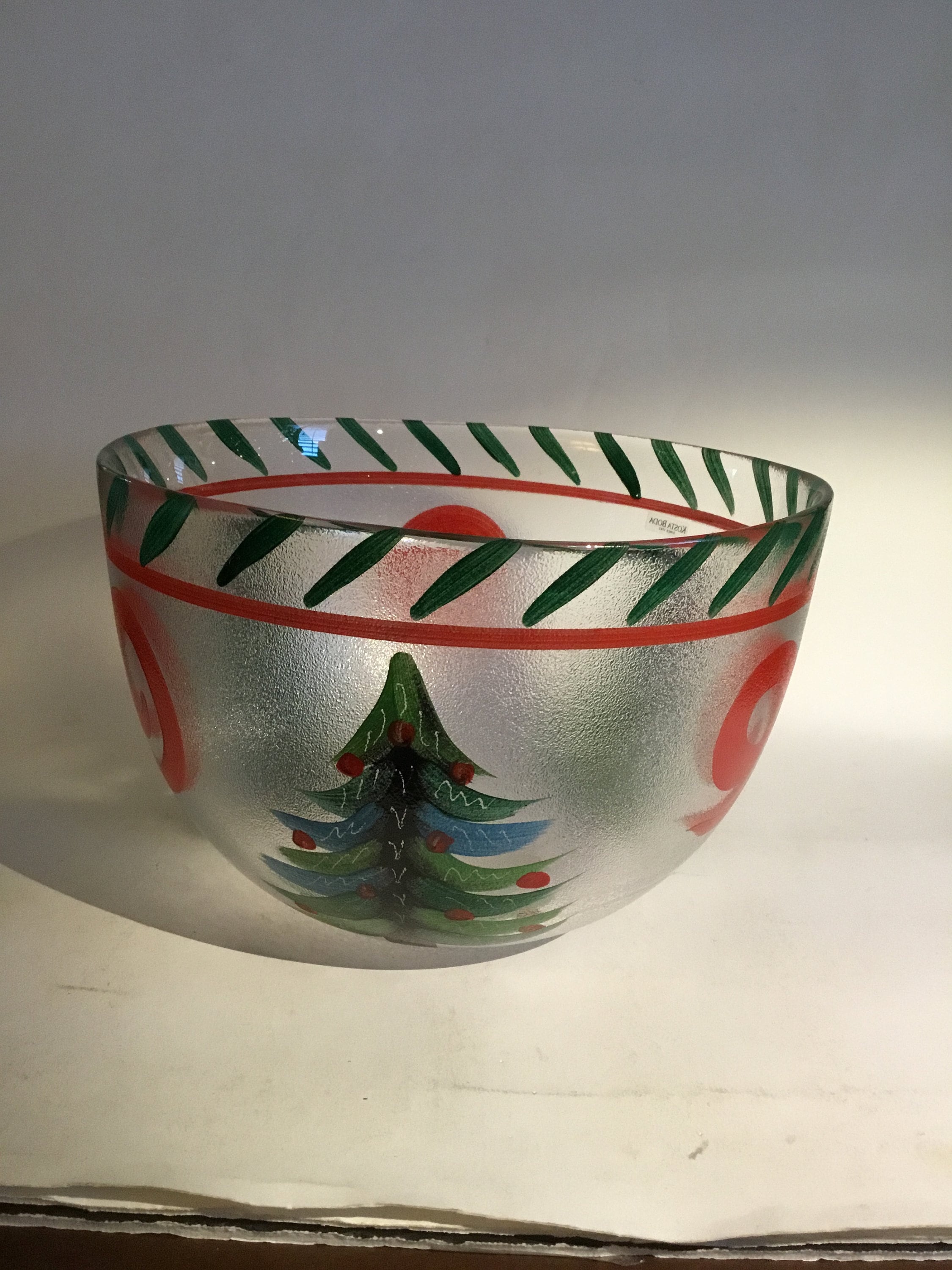 KOSTABODA Bowlクリスマスツリー 59425CHRISTMAS