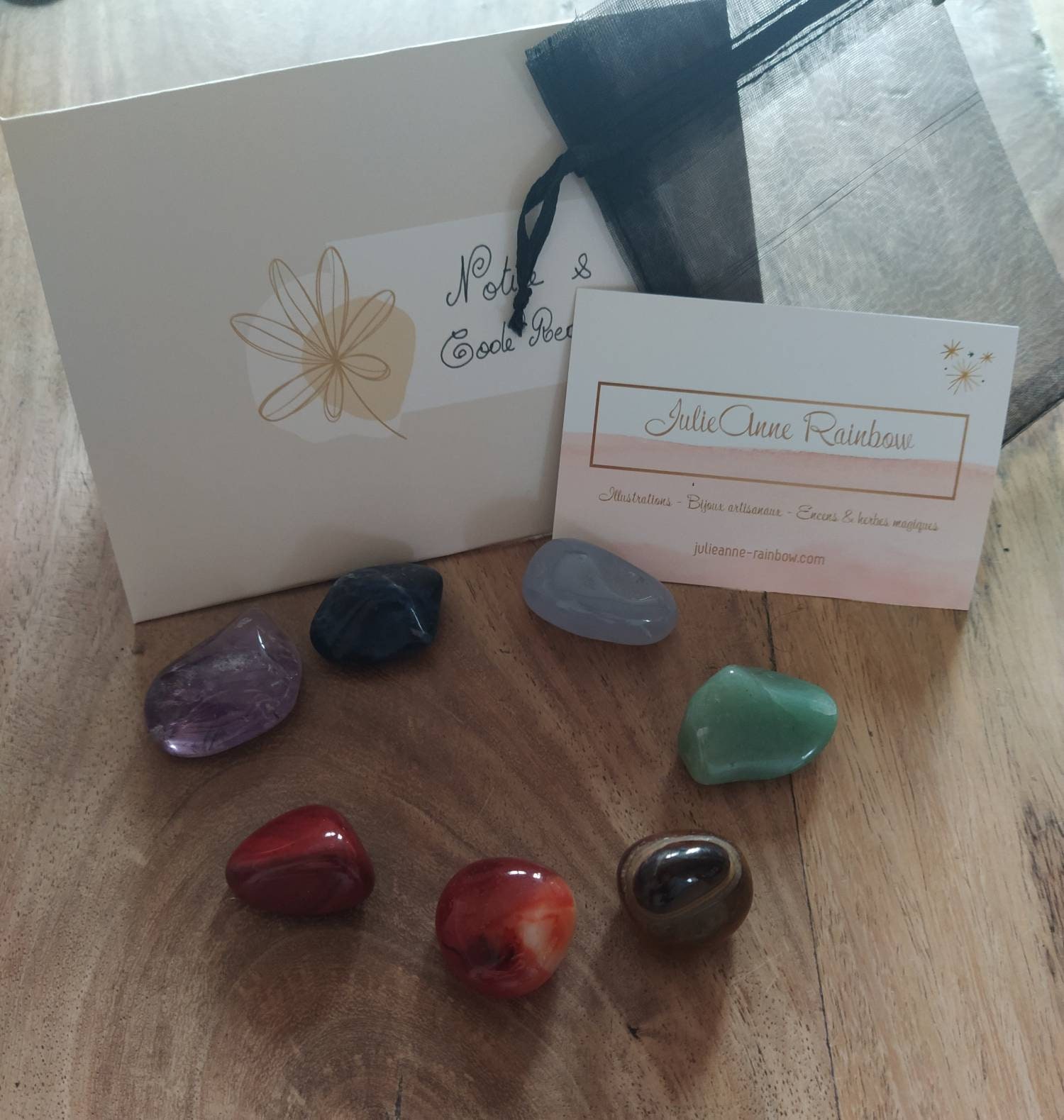 Coffret Pierres de Chakras