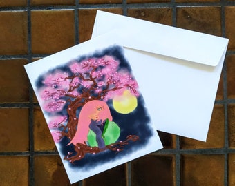 Carte de correspondance 'Sakura'