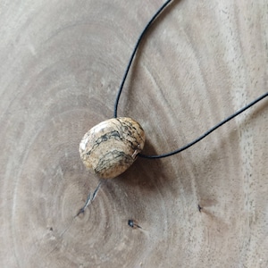 Pendentif mixte Jaspe Paysage