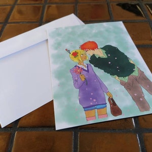 'I like you' match card