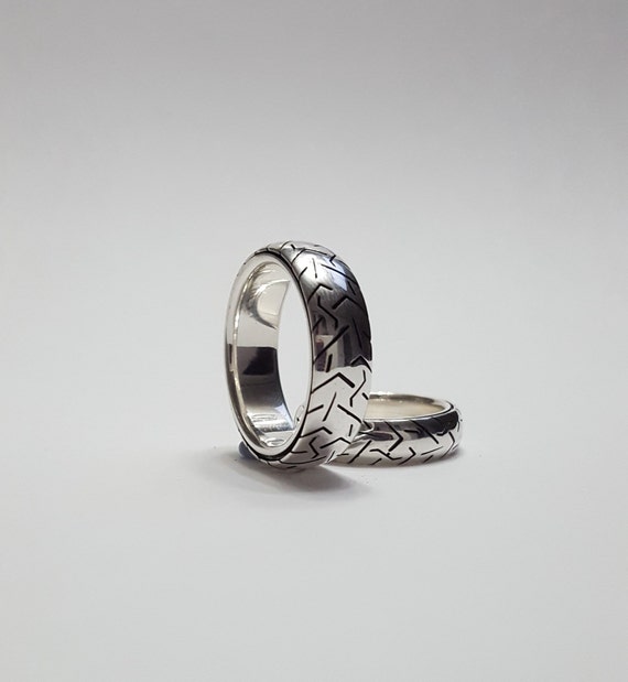 Anillo rueda anillo moto anillo motero anillo neumático - Etsy