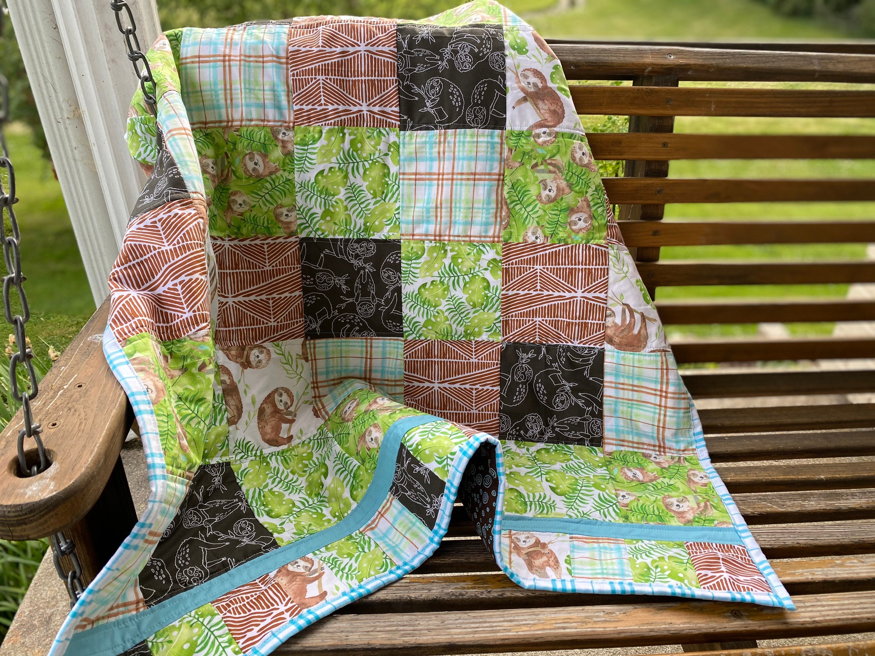 Quilt zum Verkauf moderne Quilt handgemachte Quilt | Etsy