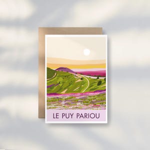 Postcard AUVERGNE Puy Pariou 10X14CM / Vintage Spirit