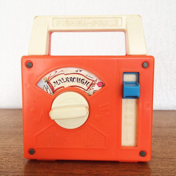 fisher price radio music box