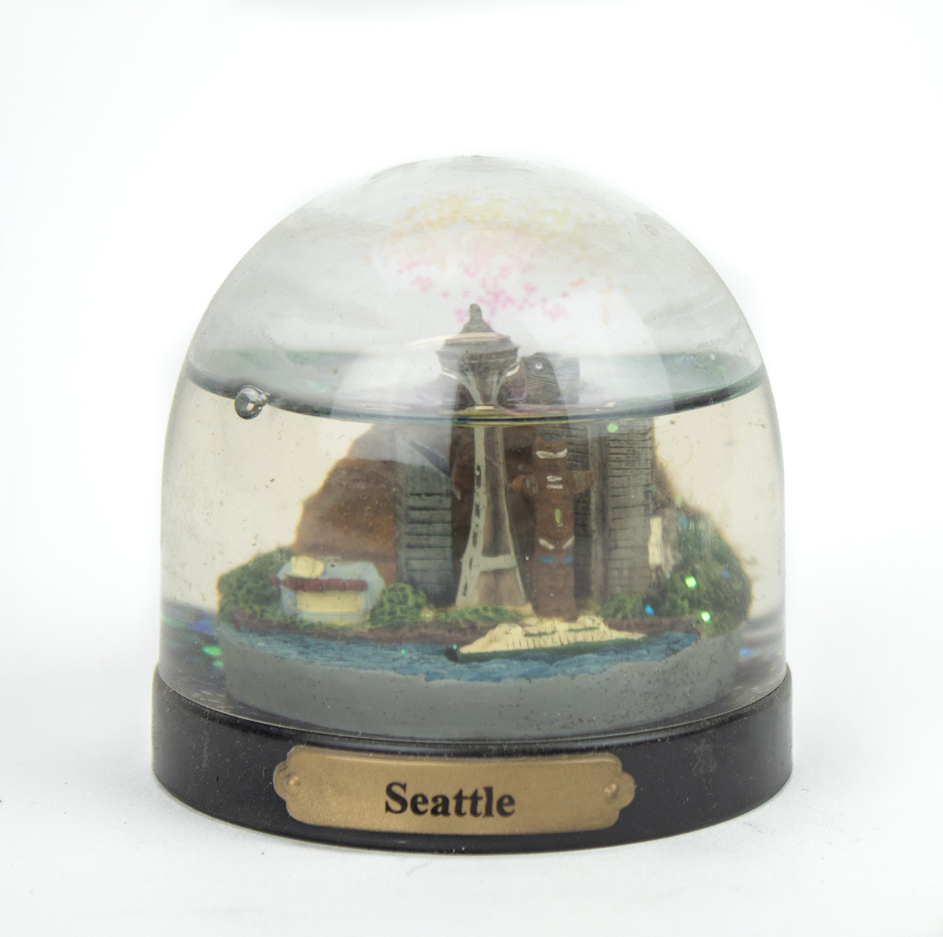 Vintage Seattle Washington Water / Snow Globe Etsy