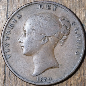 1839 Isle of Man One penny