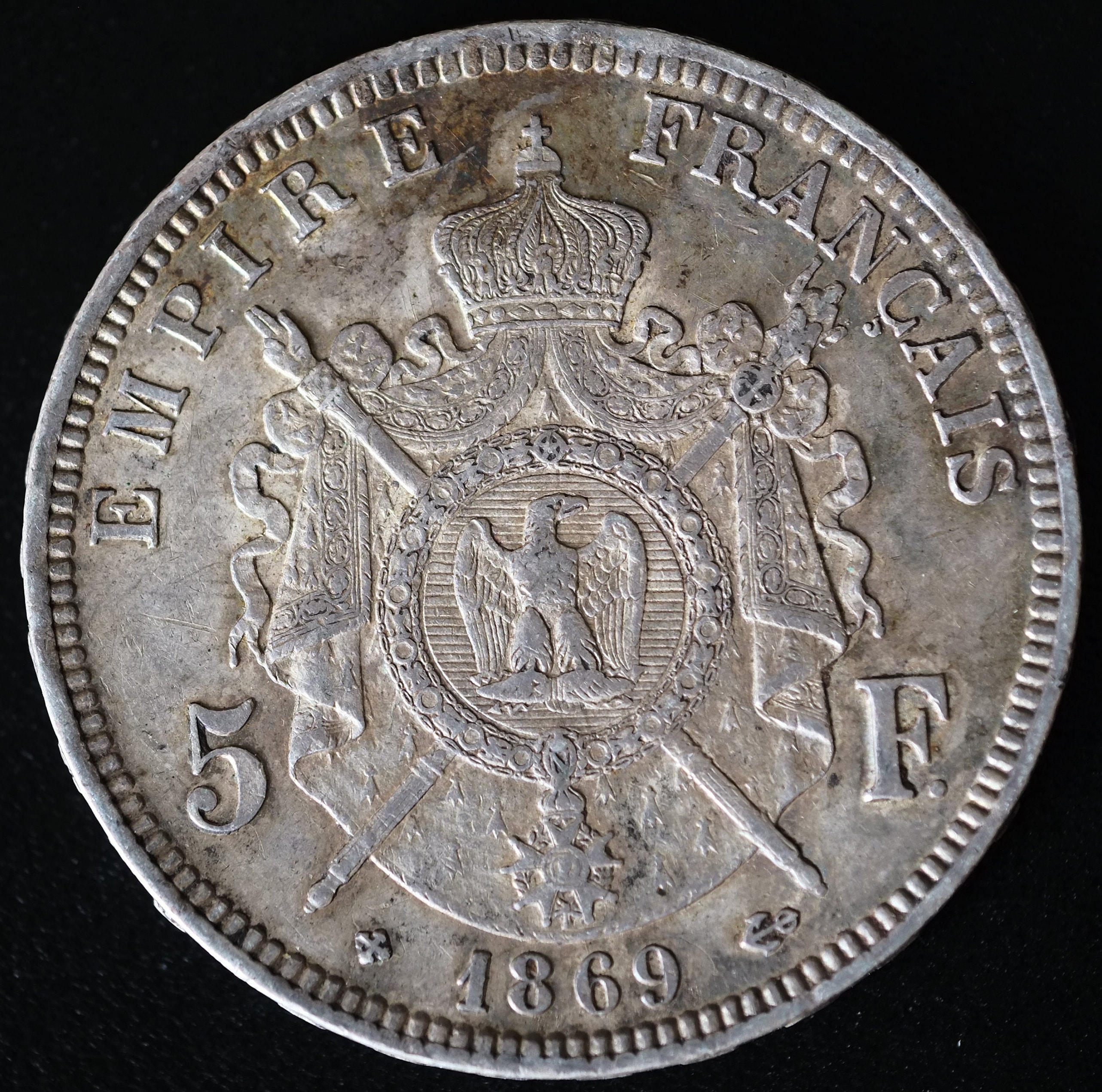 1869 BB ストラスブール造幣局 フランス帝国 ナポレオン3世 - Etsy 日本
