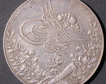 1913年 オスマン帝国 メフメト5世 25クルシュ NGC MS63 1913年 オスマン帝国 メフメト5世 25クルシュ NGC MS63