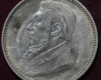 1897 ZAR República de Sudáfrica moneda de plata sixpence