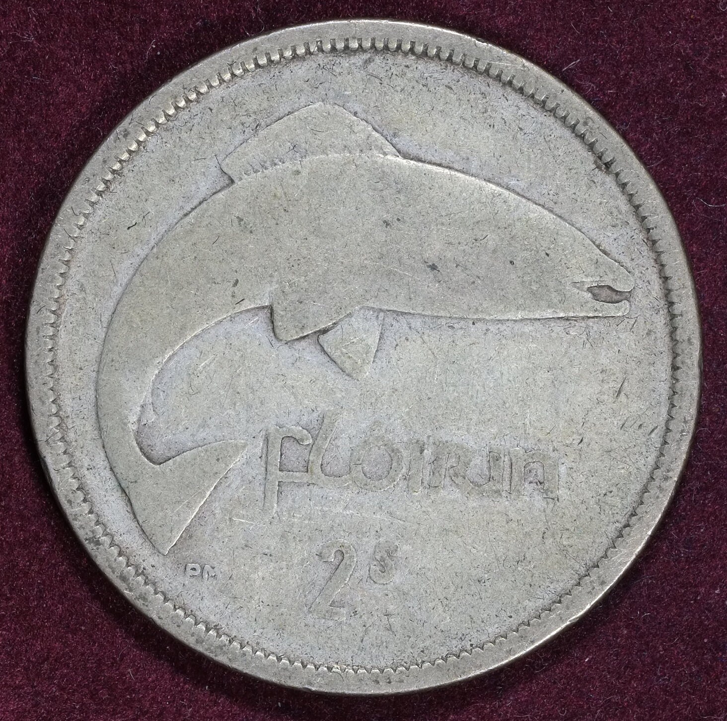 Image of 1928 Irish Silver Florin Coin