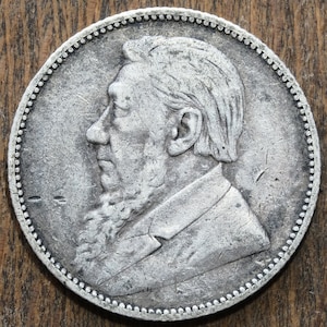 1896 ZAR One Shilling Südafrika Republik