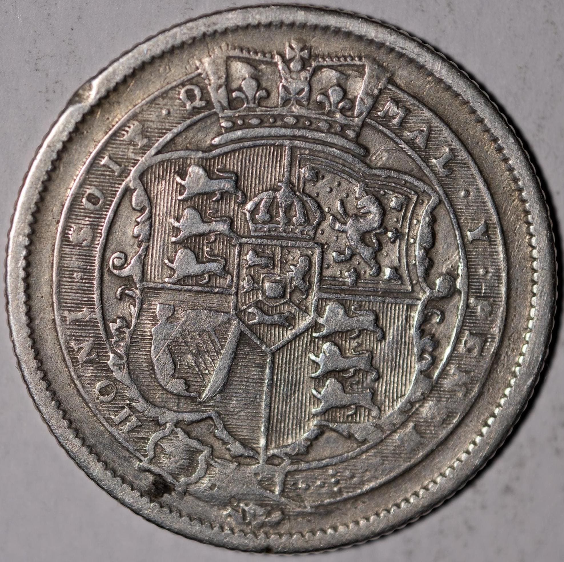 ⭐︎トトさん専用⭐︎1817年 イギリス「ジョージ3世 シリング銀貨 1817年 ジョージ3世 銀貨 1シリング - Etsy 日本