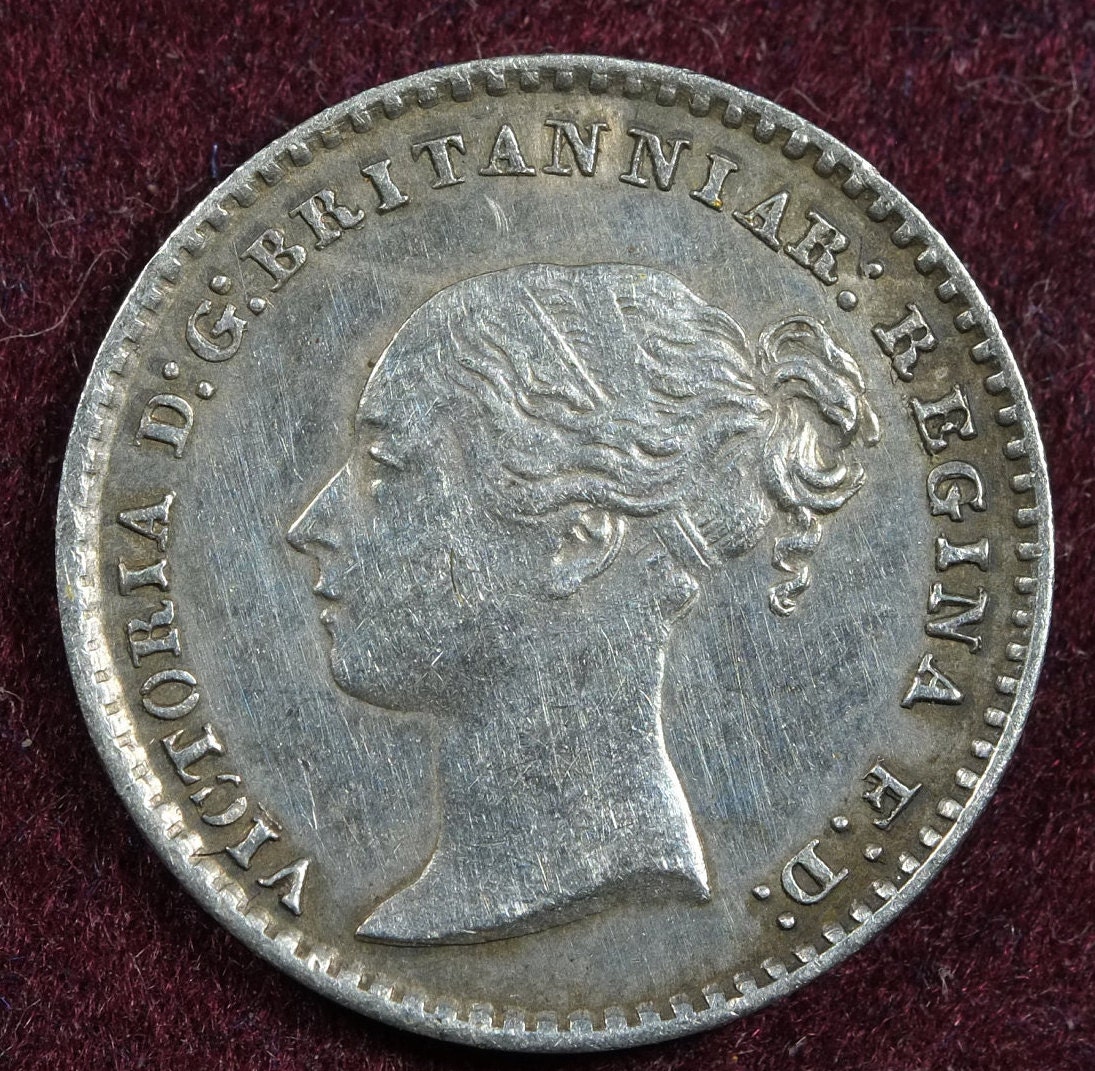 Image of 1879 Silver One Penny Maundy Coin
