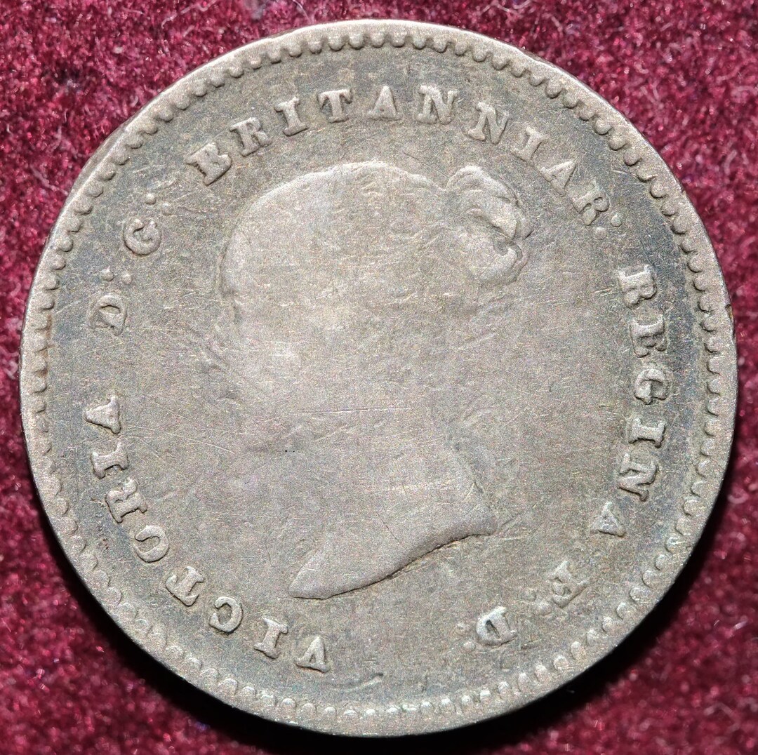 希少　1838 ヴィクトリア　ヤングヘッド　2ペンス銀貨 il_1080xN.2365625300_jiqg.jpg