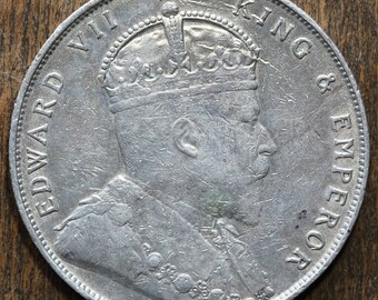 1907 One Dollar Straits Settlements