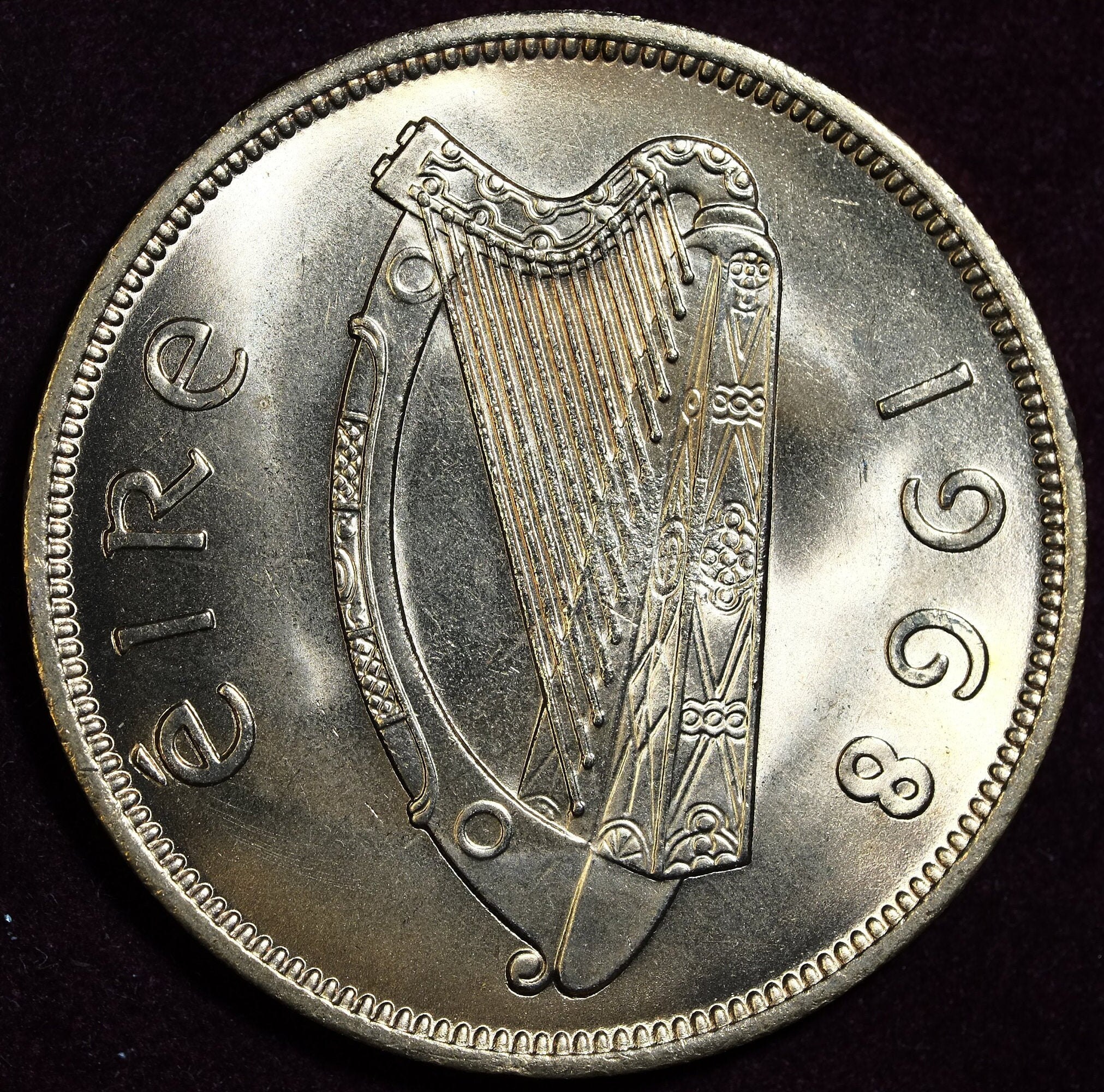 1968年 未流通アイルランド1ペニー硬貨 - Etsy 日本